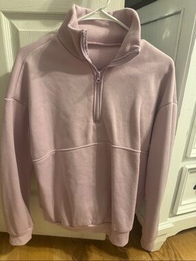 Lavender sweat SET (jacket and sweatpants)